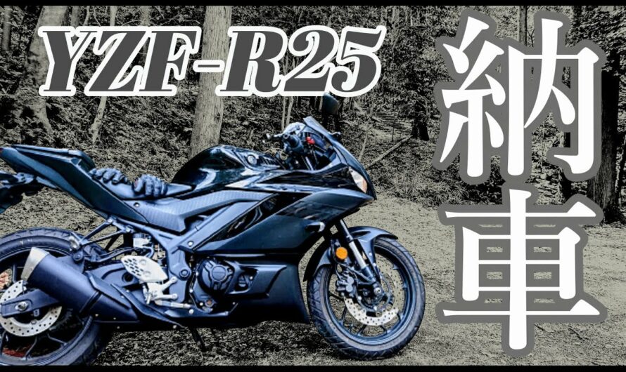 2021新型yzf-r25 納車説明とワクワク走行!!【バイク納車】【インプレッション】