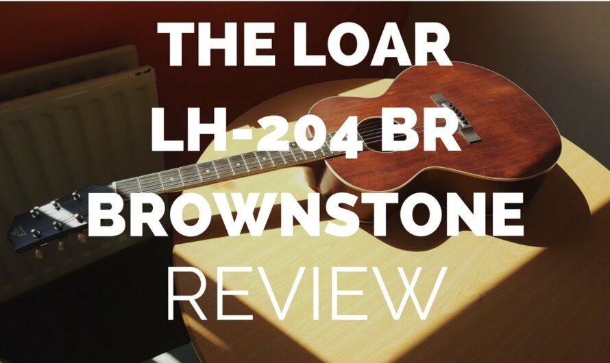 Review: The Loar LH-204-BR Brownstone Small Body Acoustic Guitar